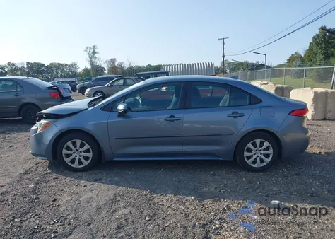 2022 Toyota Corolla Le z USA, uszkodzony, nr VIN 5YFEPMAE1NP308567
